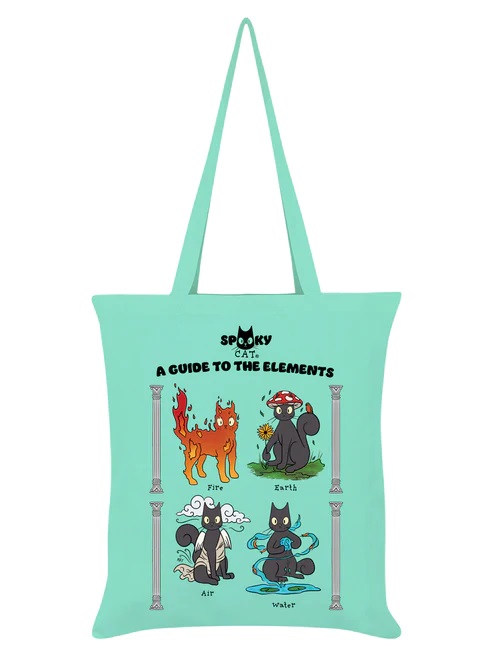 GS Tote Spooky Cat Guide To The Elements