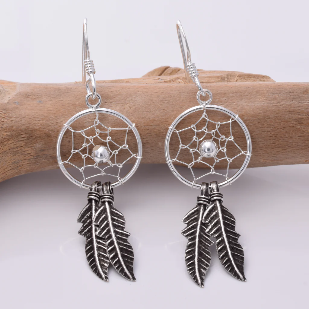 JVD Dreamcatche Silver Dangle