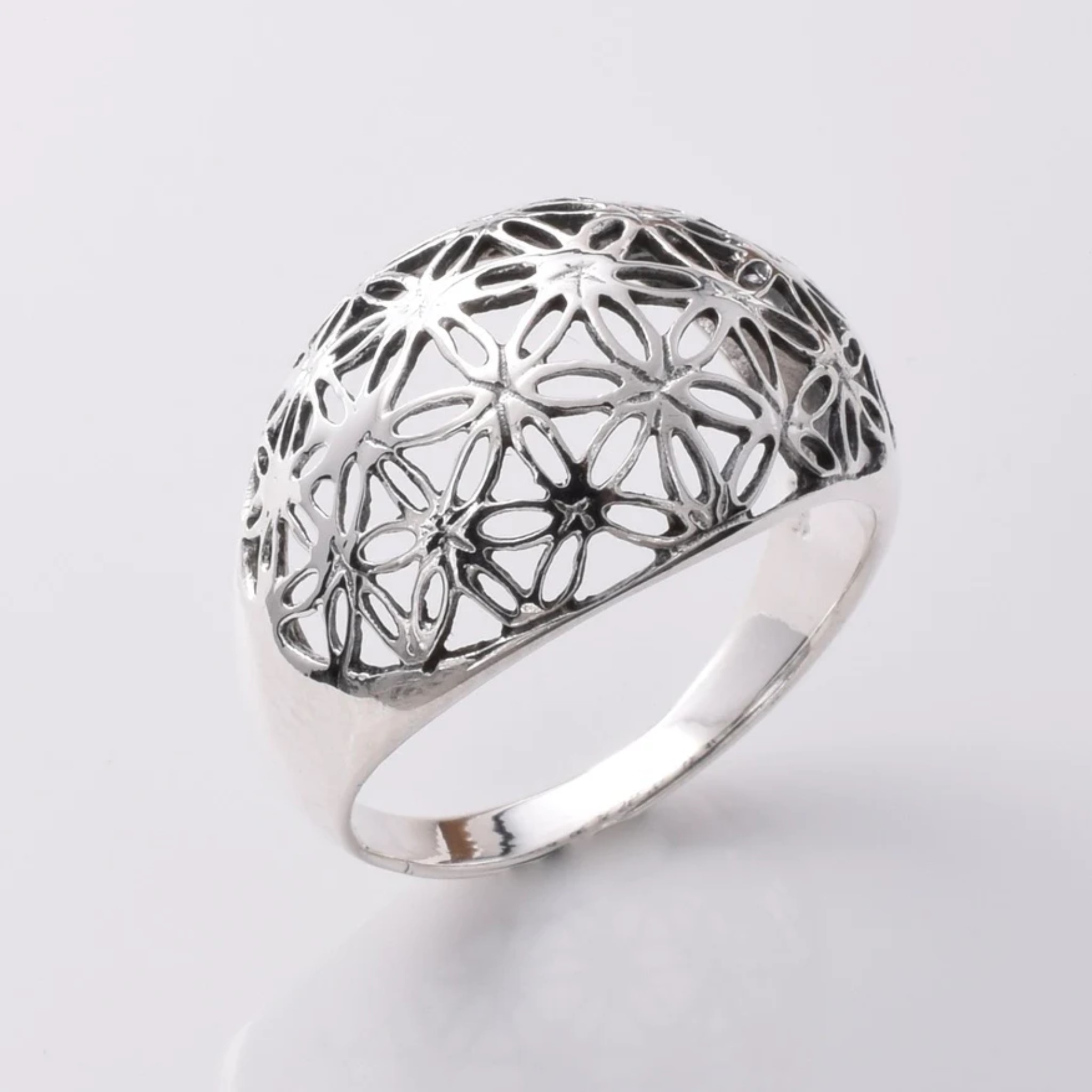 JVD Flower OF Life Ring