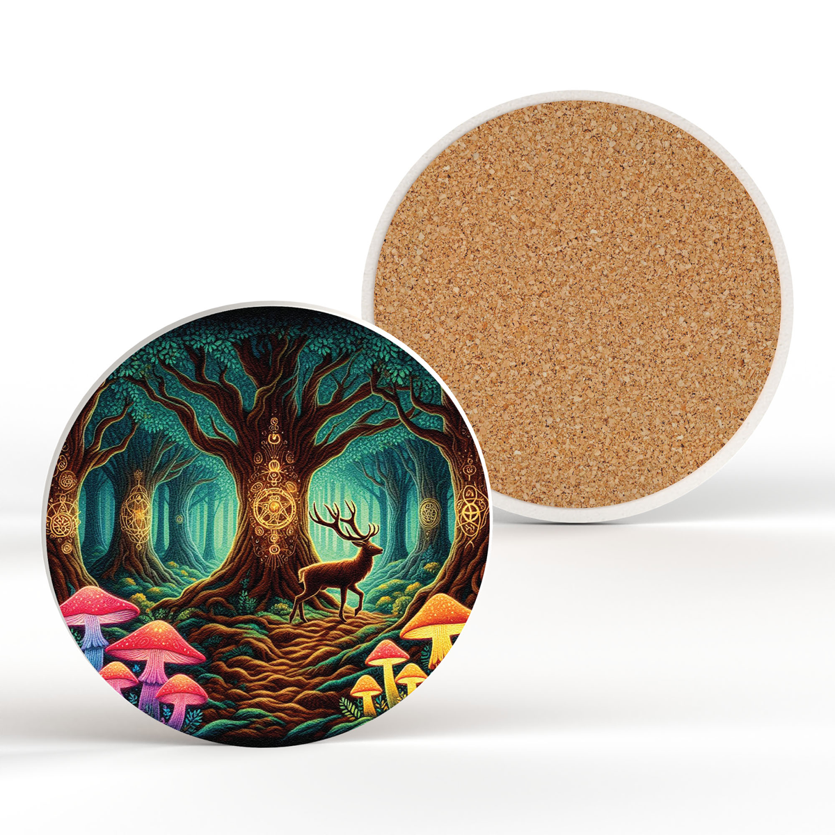 FS Forest Stag Coaster