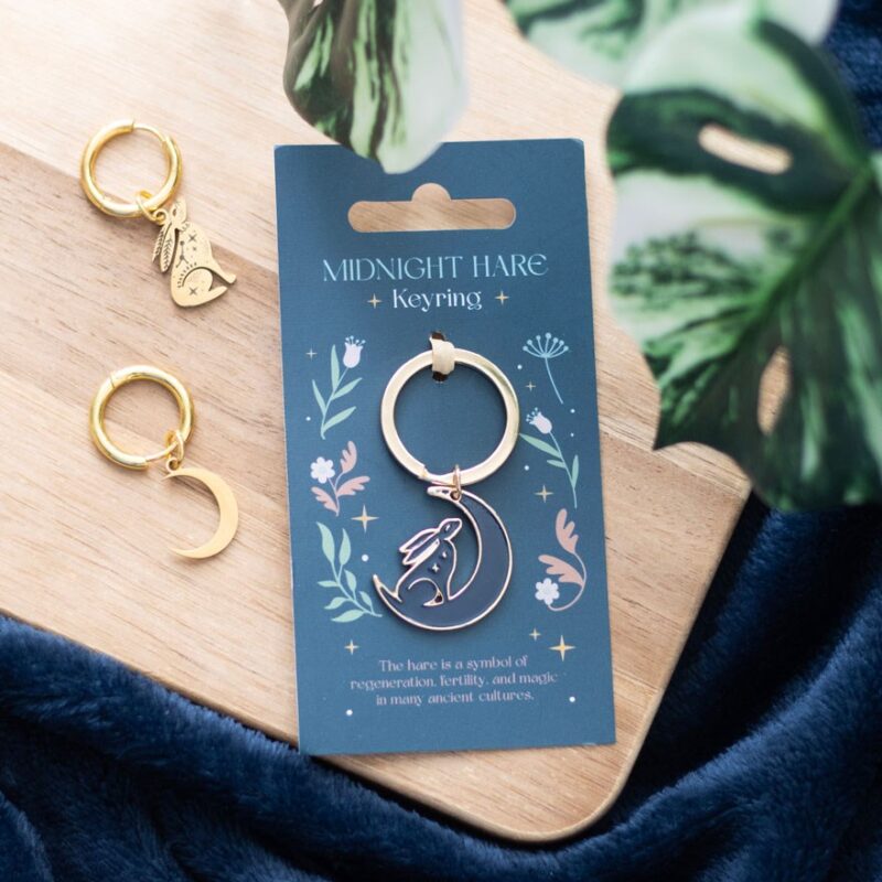 SD Midnight HAre Keyring