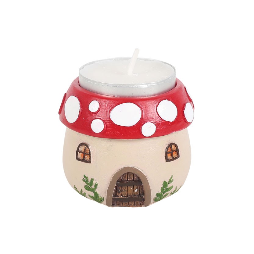 SD Mushroom House Tealight Holder 1