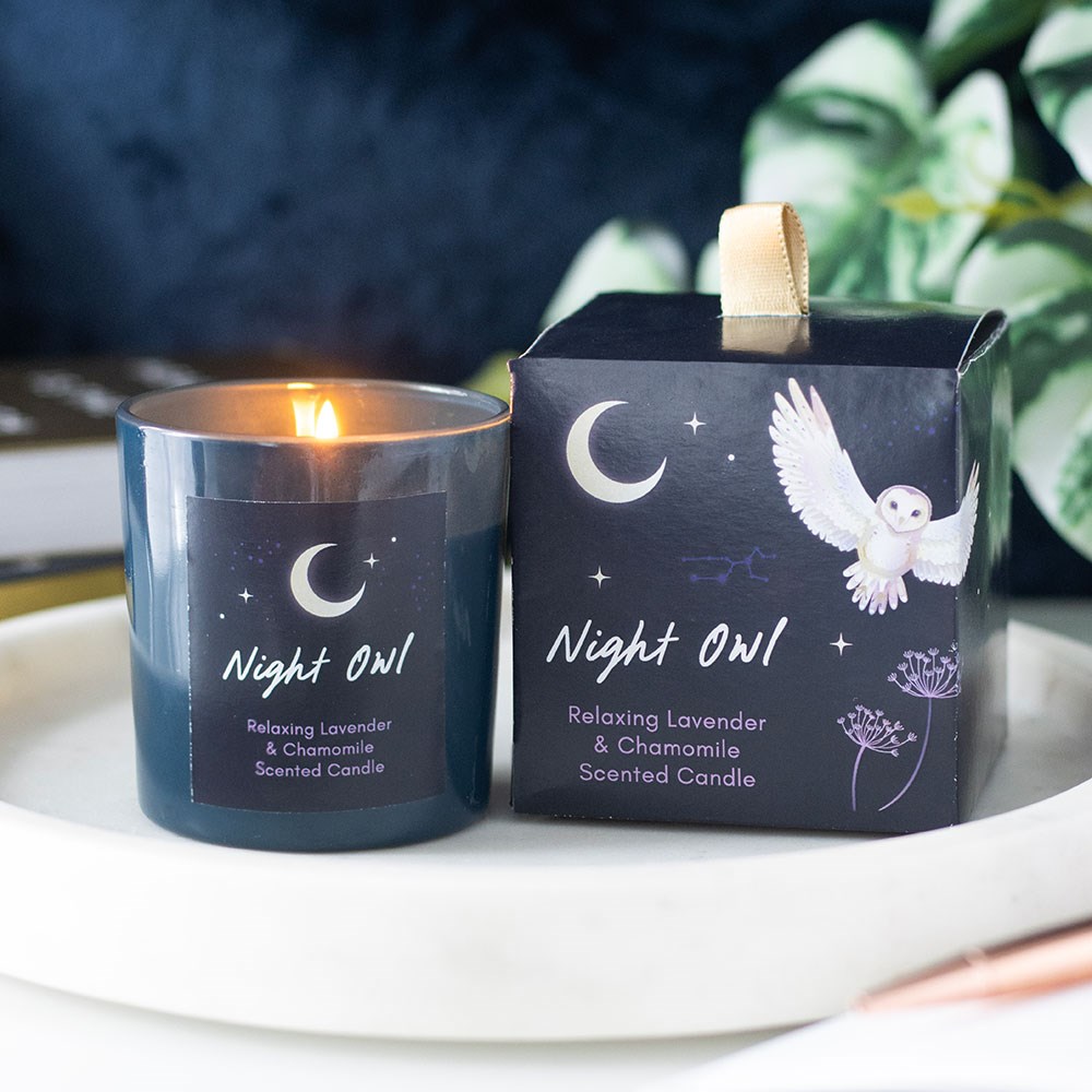 SD Night Owl Candle Small