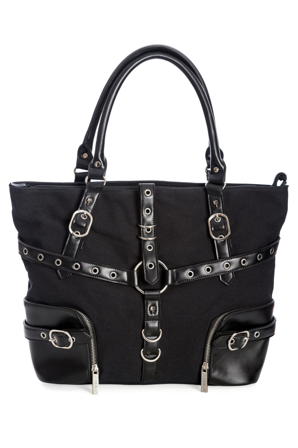 34255BUCKLEANDSTRAPHANDBAG