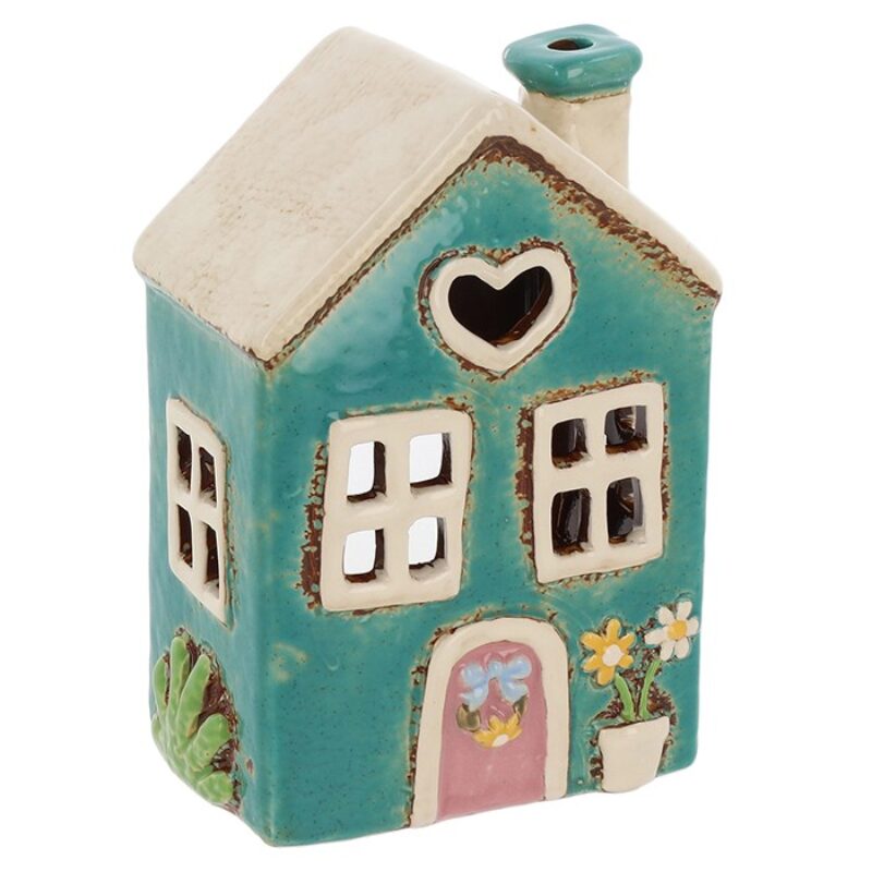 JD House Heart Teal 340283