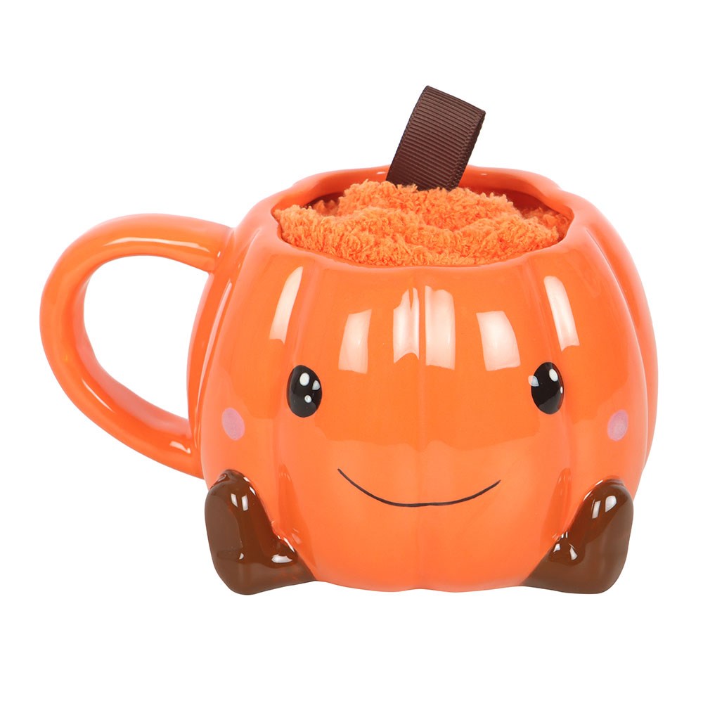 SD Pumpkin Mug and Socks 1