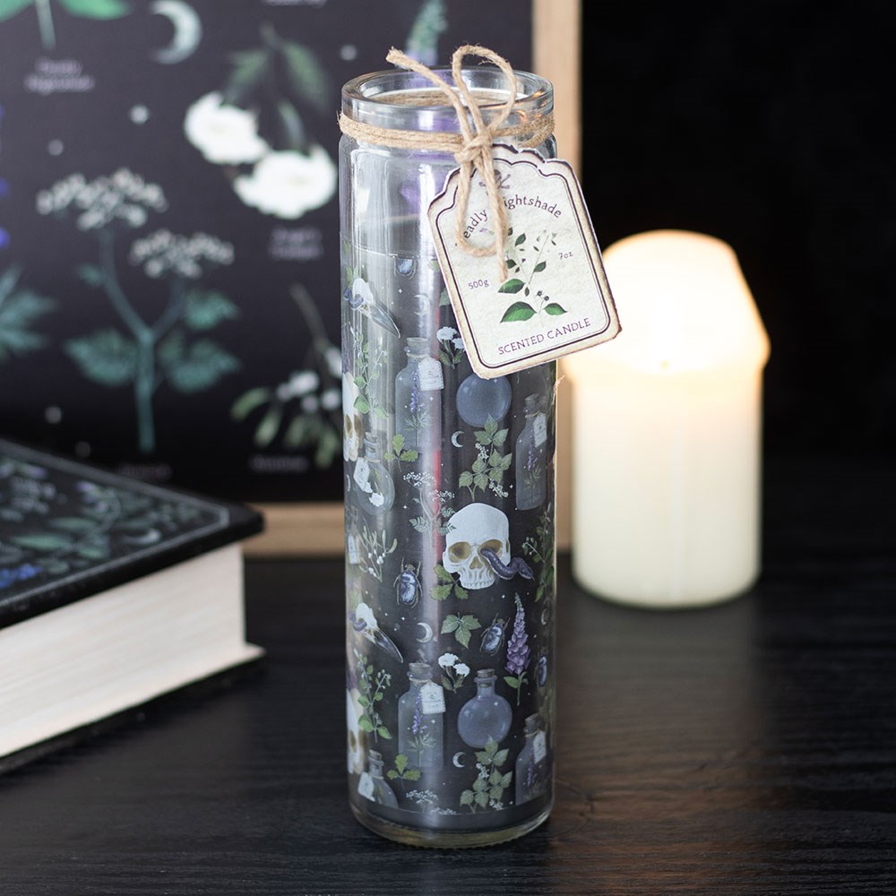 SD V&V Deadly Nightshade Tube Candle VE_04026