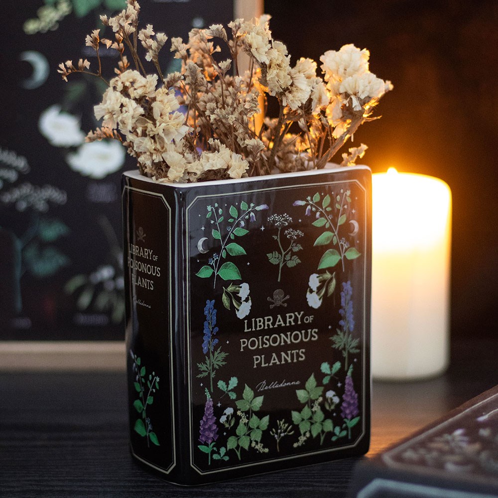 SD V&V Poisonous Plants Book Vase VE_03826