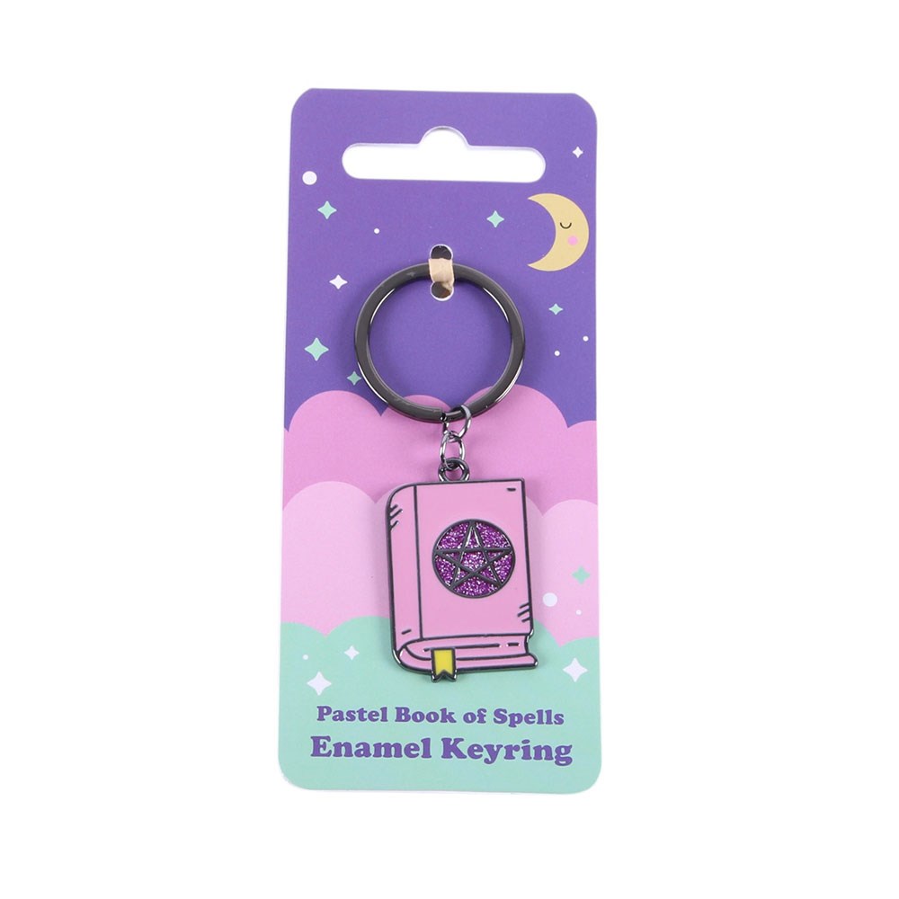 SD Pastel Book Of Spells Keyring 1