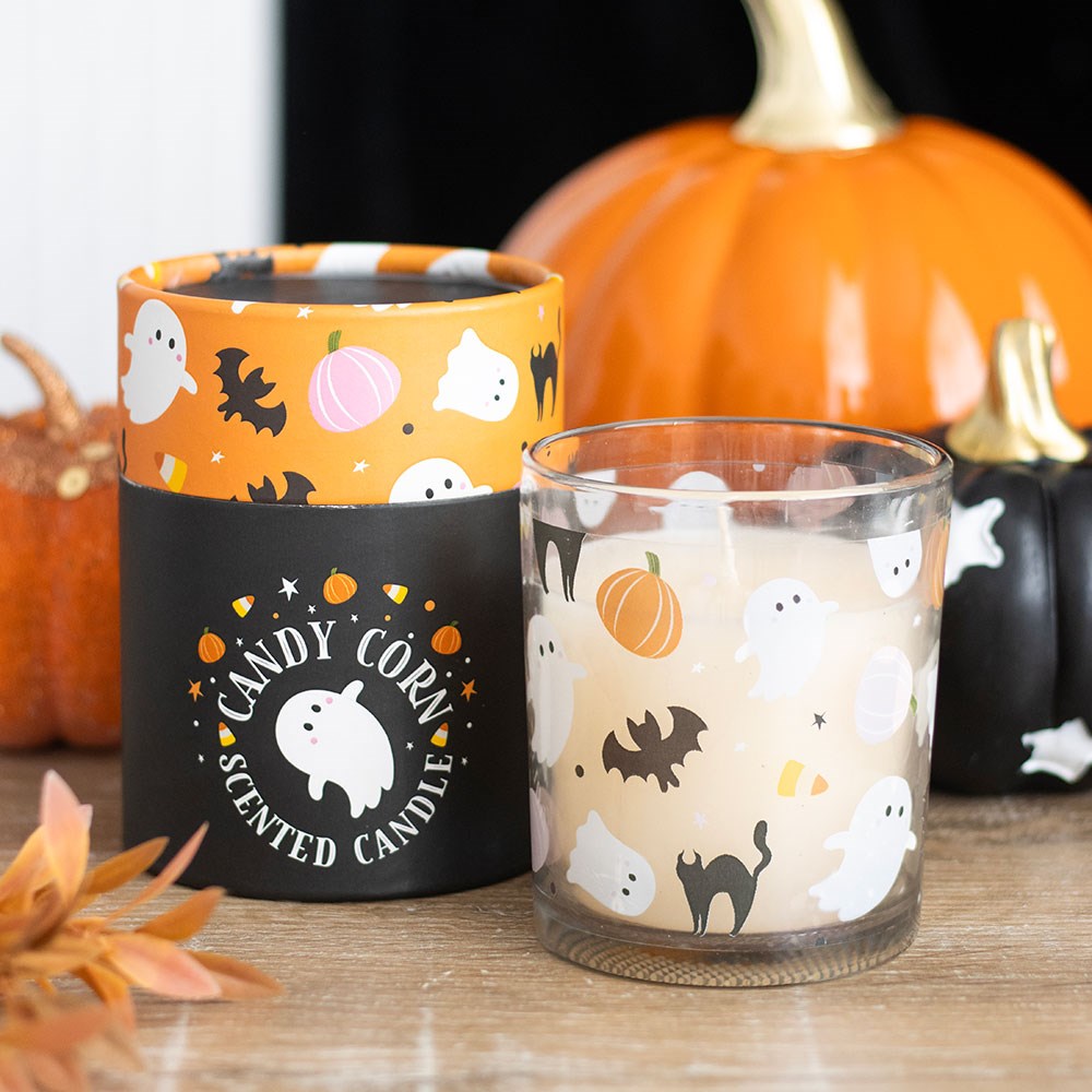 SD SS Candy Corn Candle