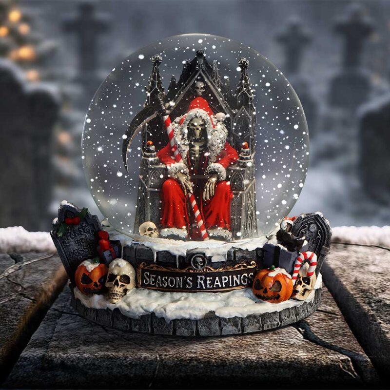 NN Silent Nightmares Seasons Reapings Snowglobe