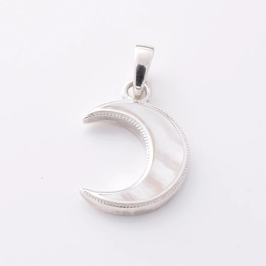 JVD MOther Of Pearl Crecent Moon