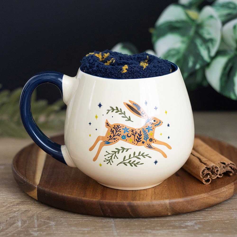SD Leaping Hare Mug