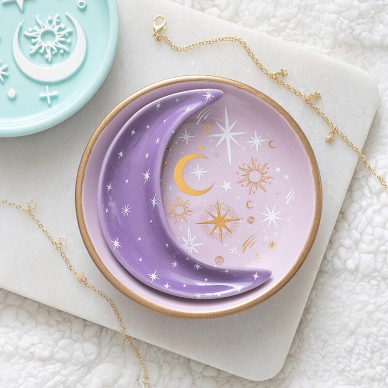 SD Purple Moon Stacking Dish